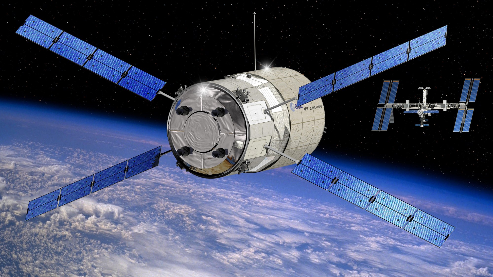 Das ATV ist Europas Zugang zur ISS
