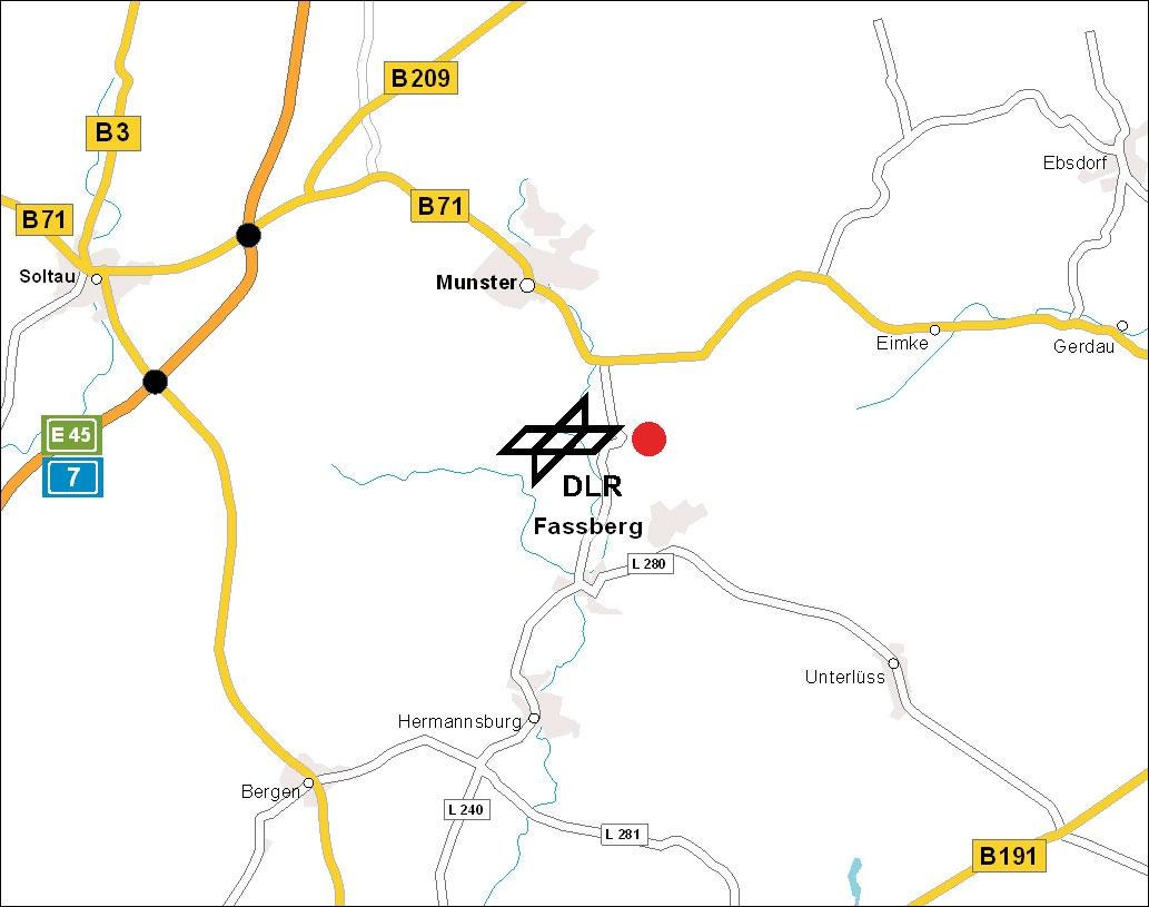 DLR Trauen – Anreise, Region