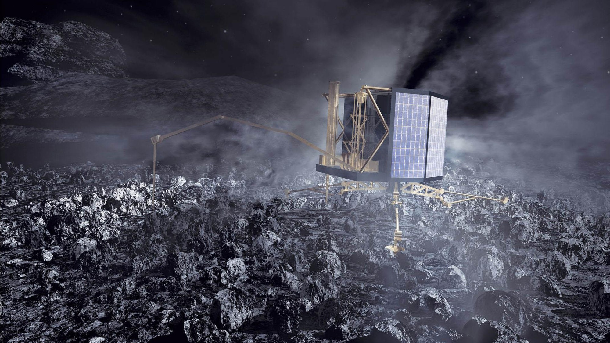 Philae: Landung auf einem Kometen