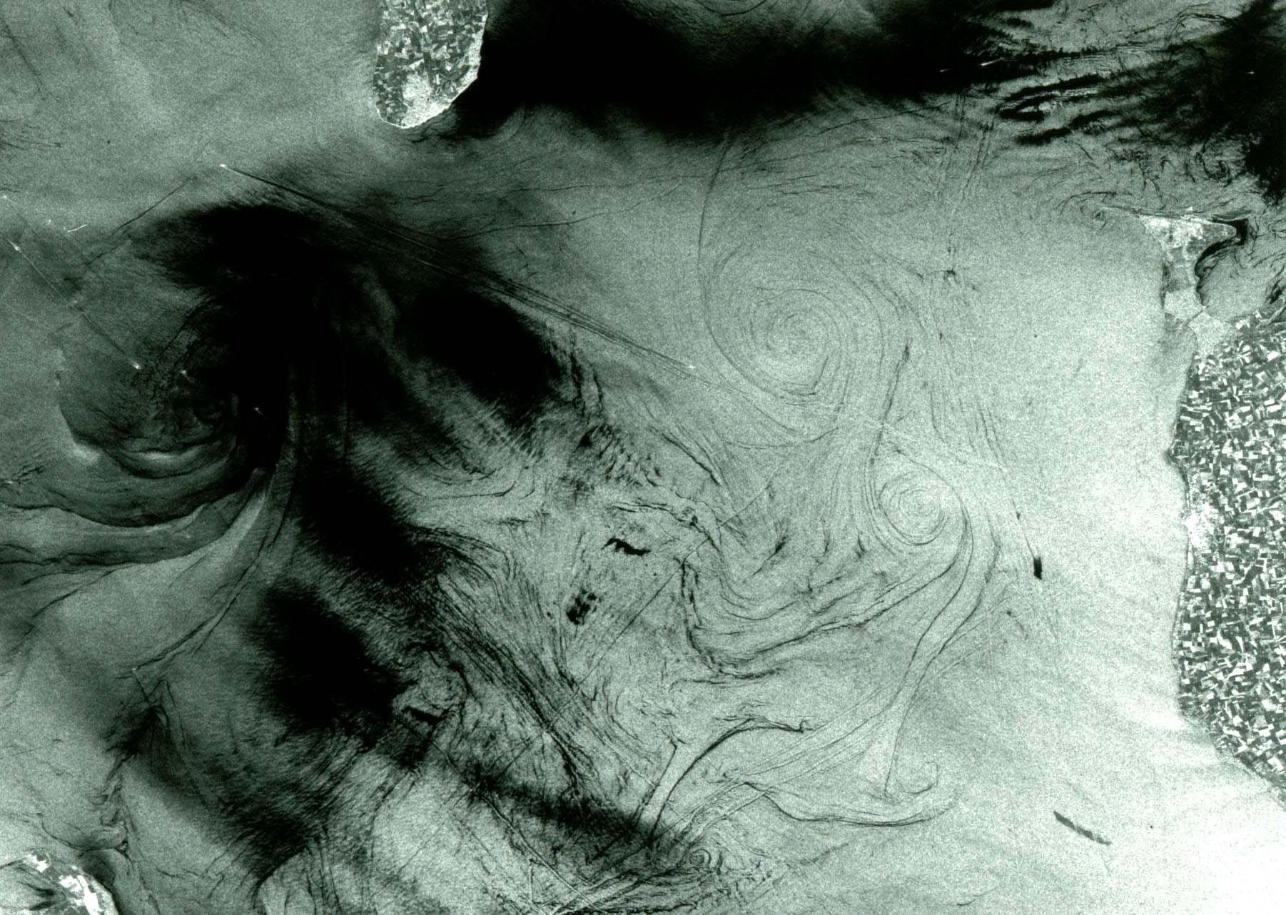 Radaraufnahme des Ärmelkanals