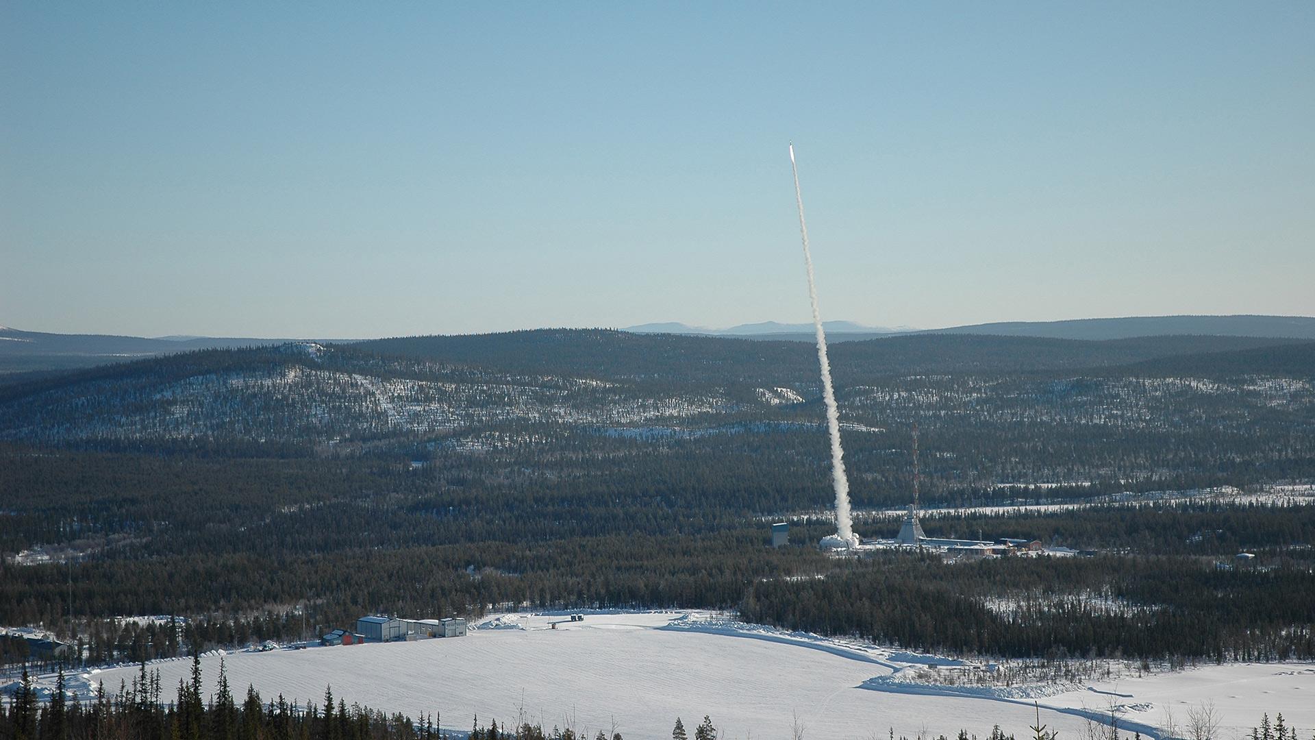 Forschungsraketen bringen Studentenexperimente zum Rand des Weltalls