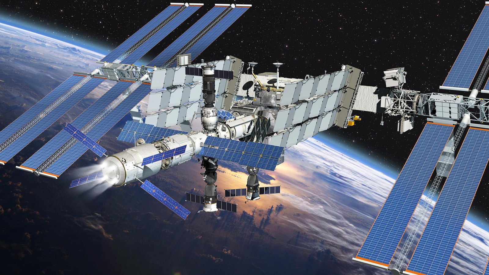 Die Internationale Raumstation ISS