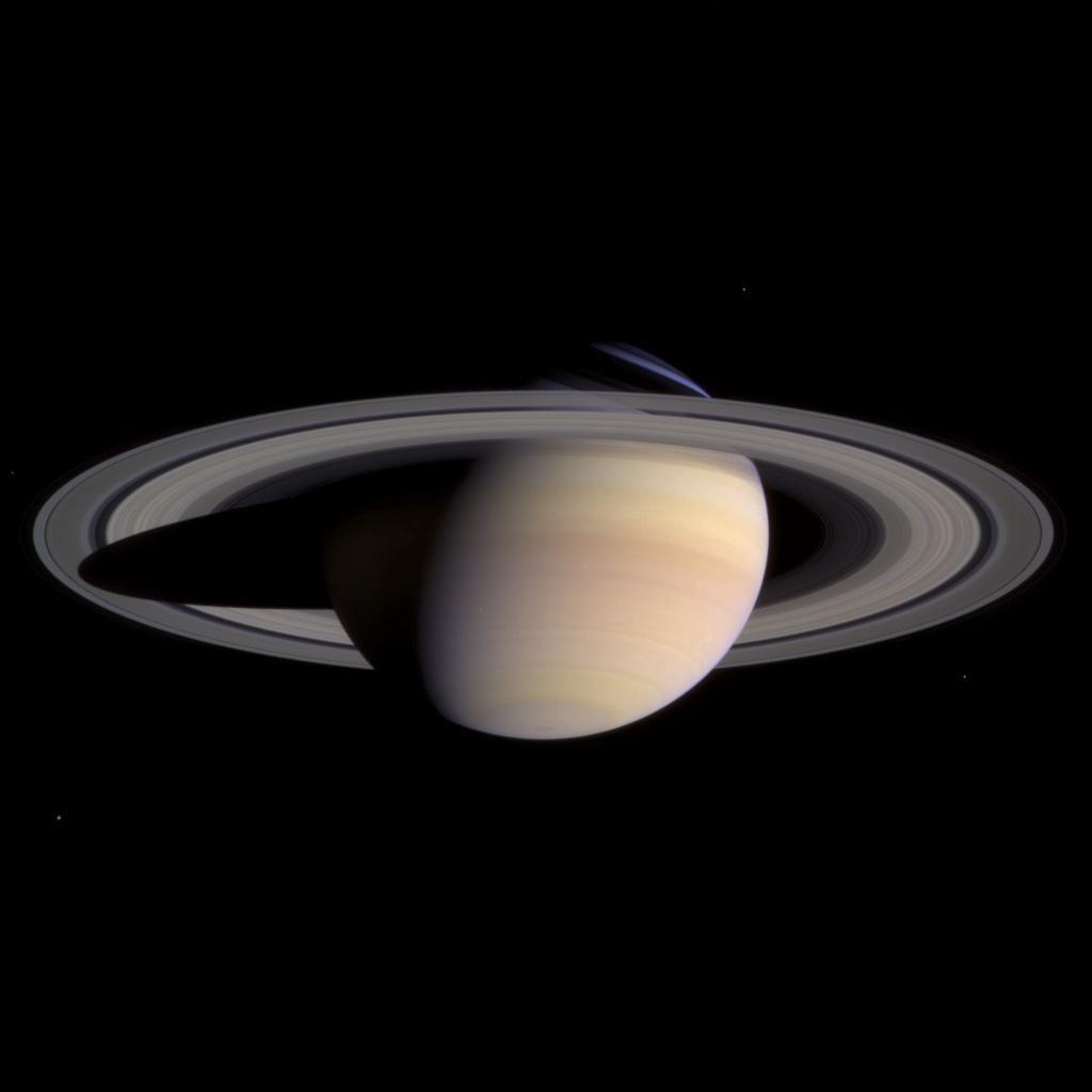 Saturn in Farbe