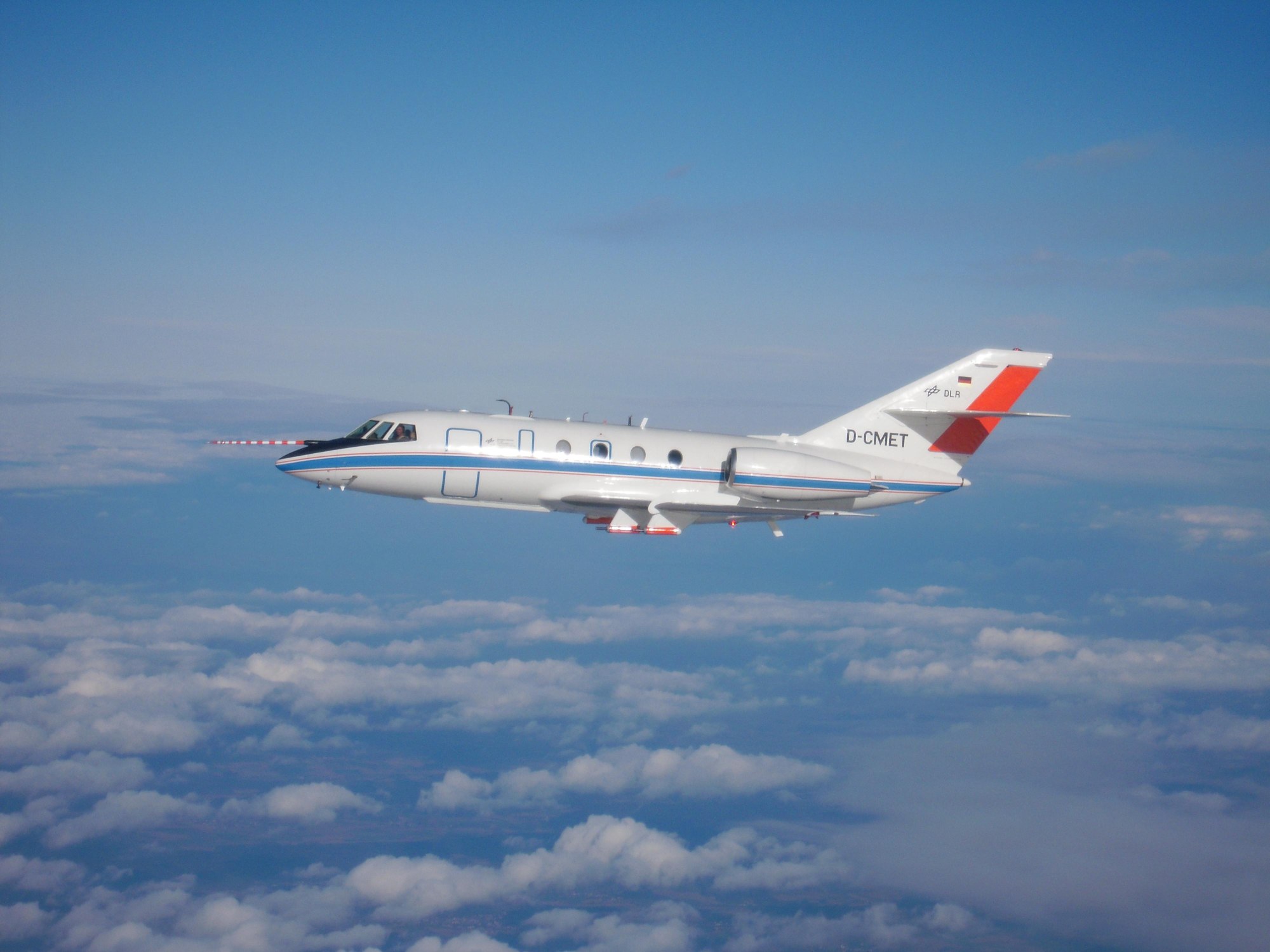 DLR-Forschungsflugzeug Falcon