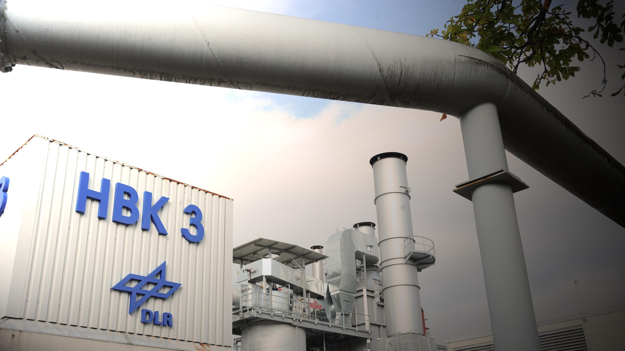 Prüfstand HBK3 mit dem neuen Luftvorerhitzer 3