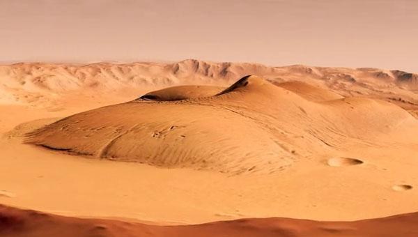 Der Nicholson-Krater