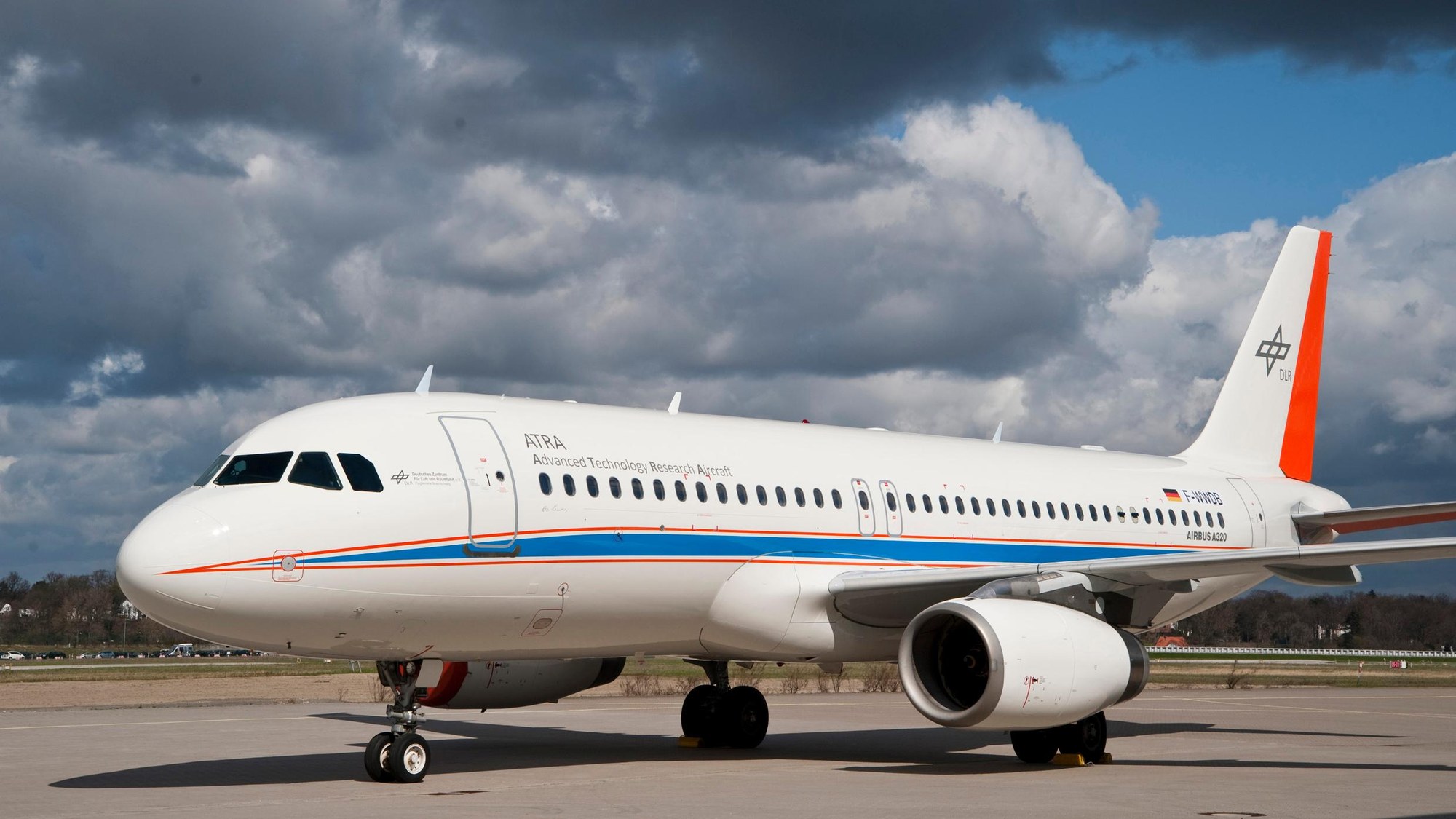 Forschungsflugzeug ATRA des DLR