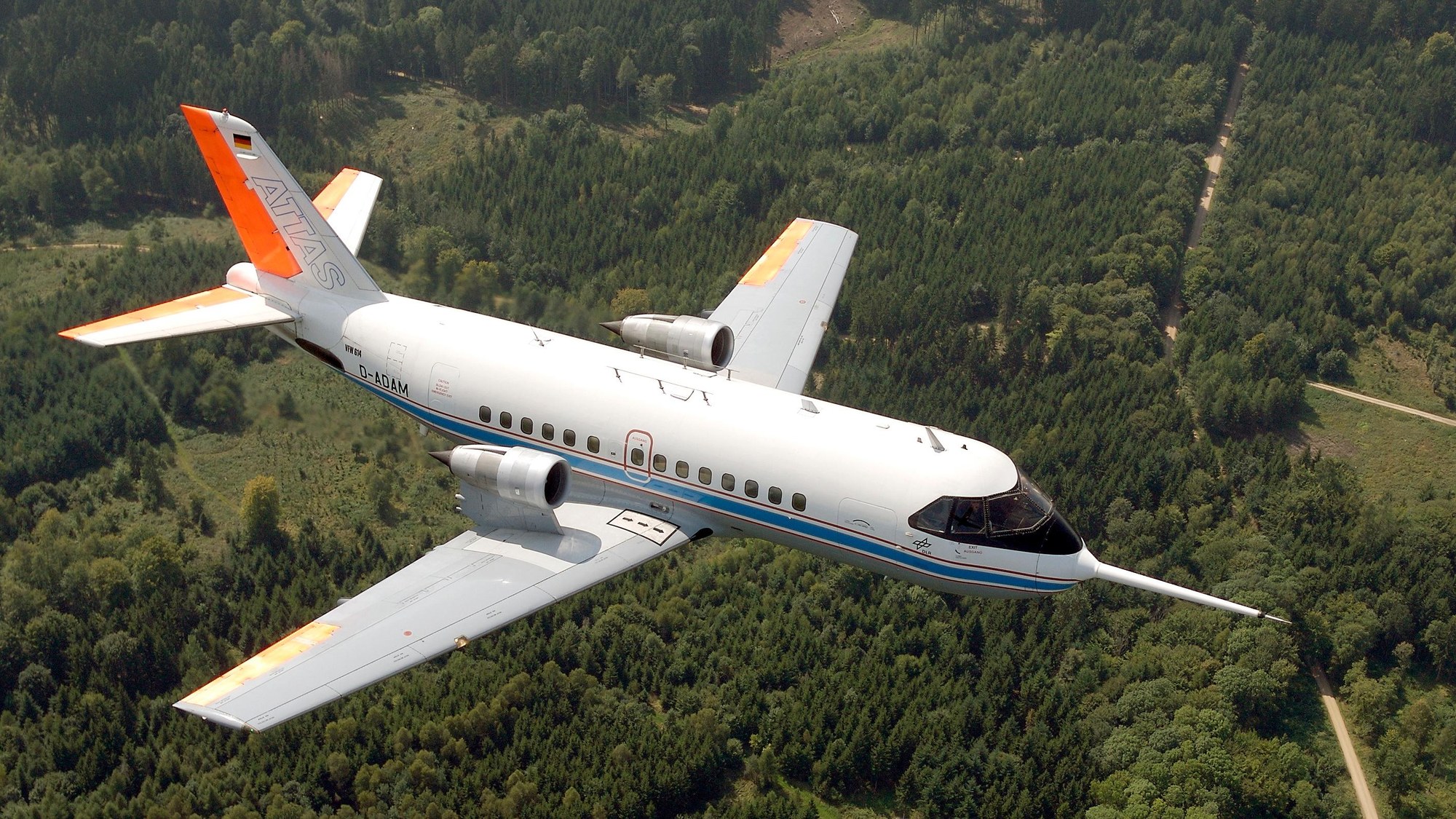 ATTAS im Flug