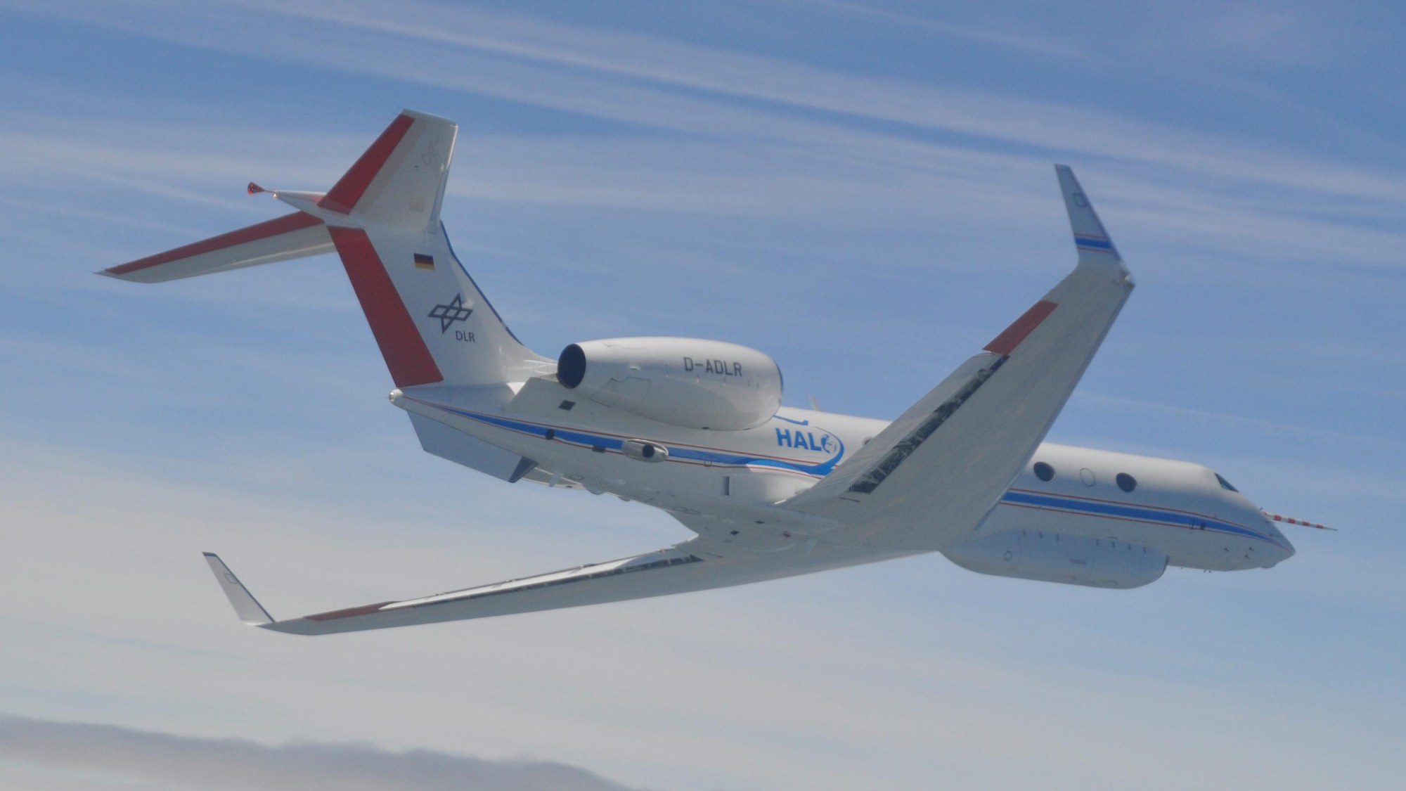 Erstflug mit Belly Pod