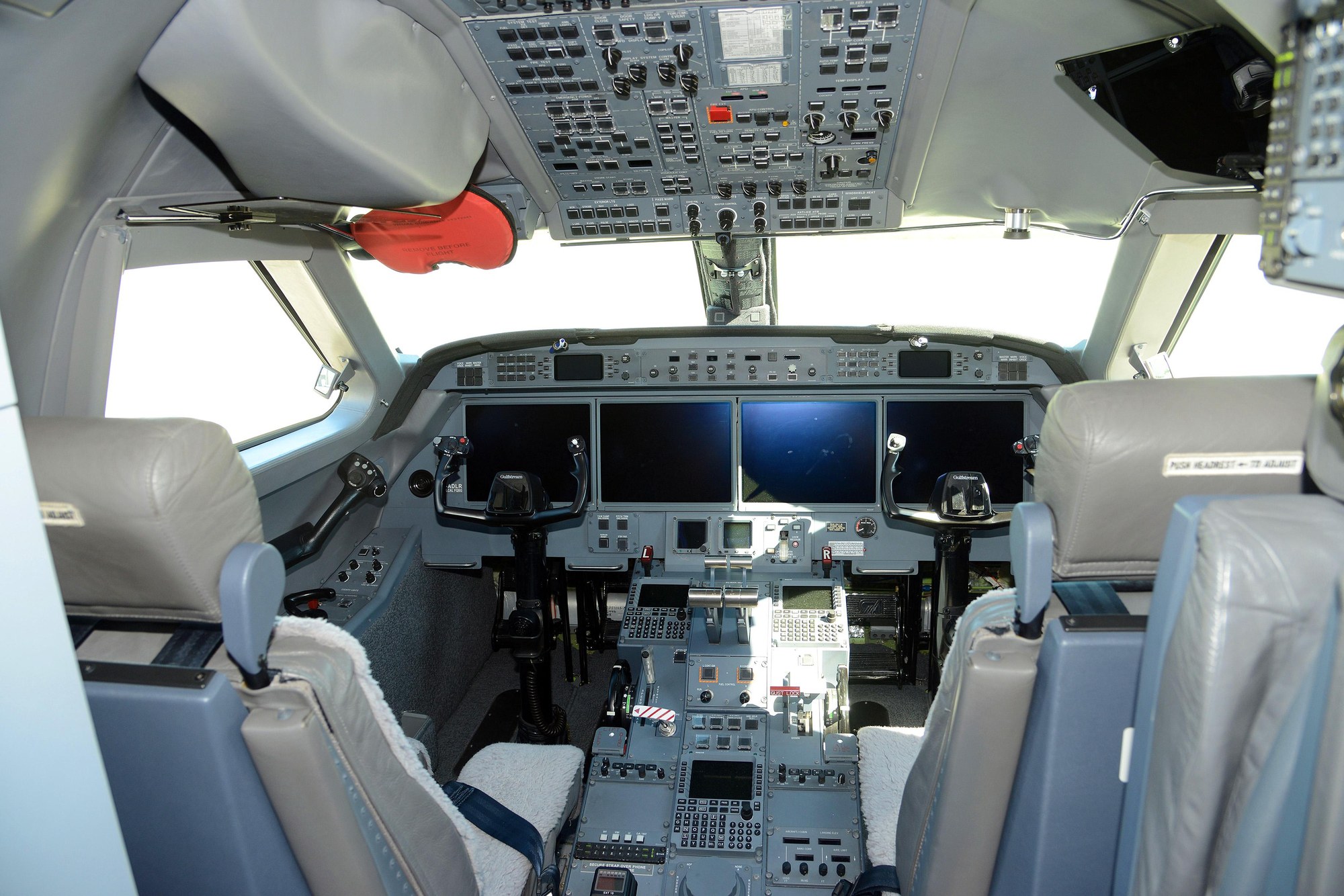 Blick ins Cockpit
