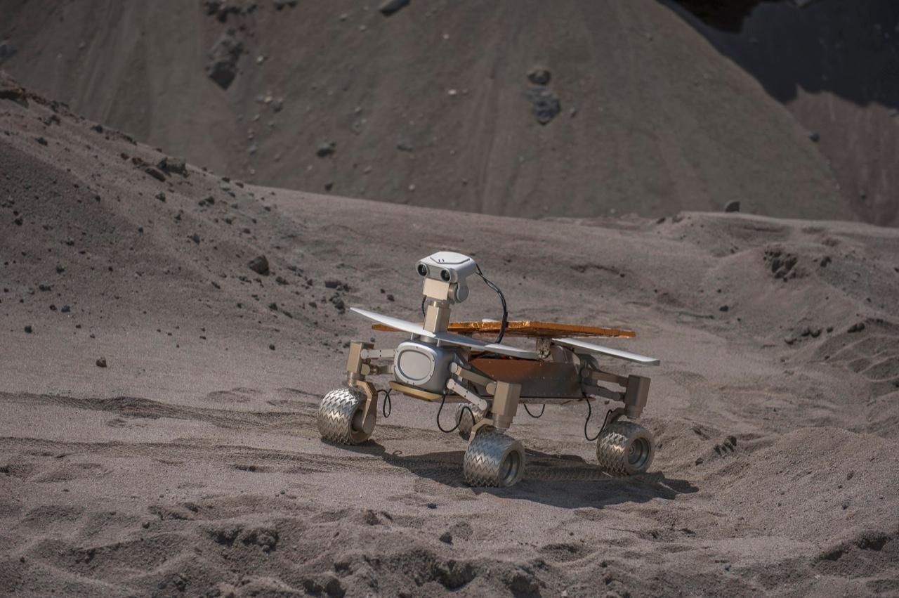 Der Mondrover Asimov wird getestet