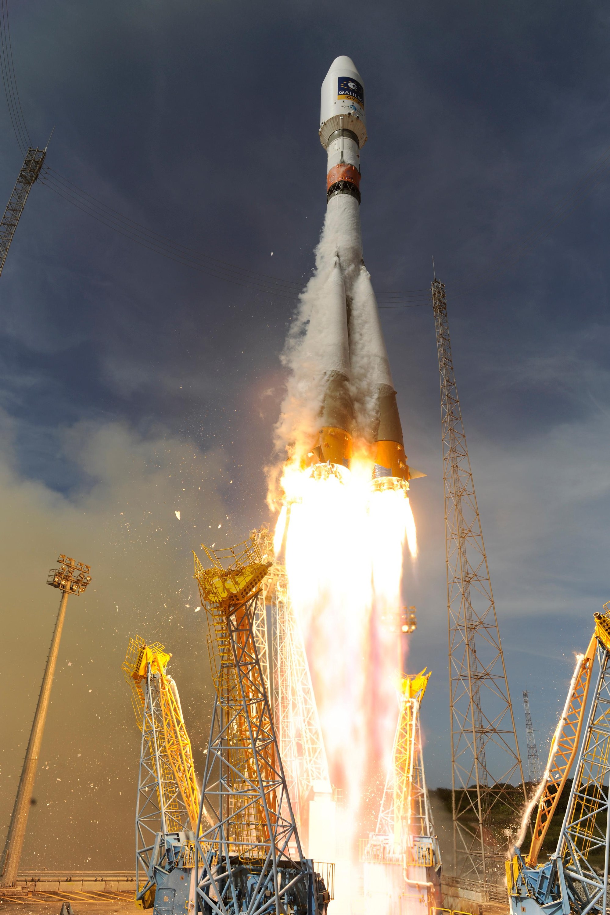 Sojus-Start am 12. Oktober 2012