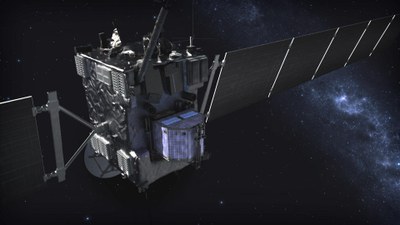Rosetta auf dem Weg zum Kometen