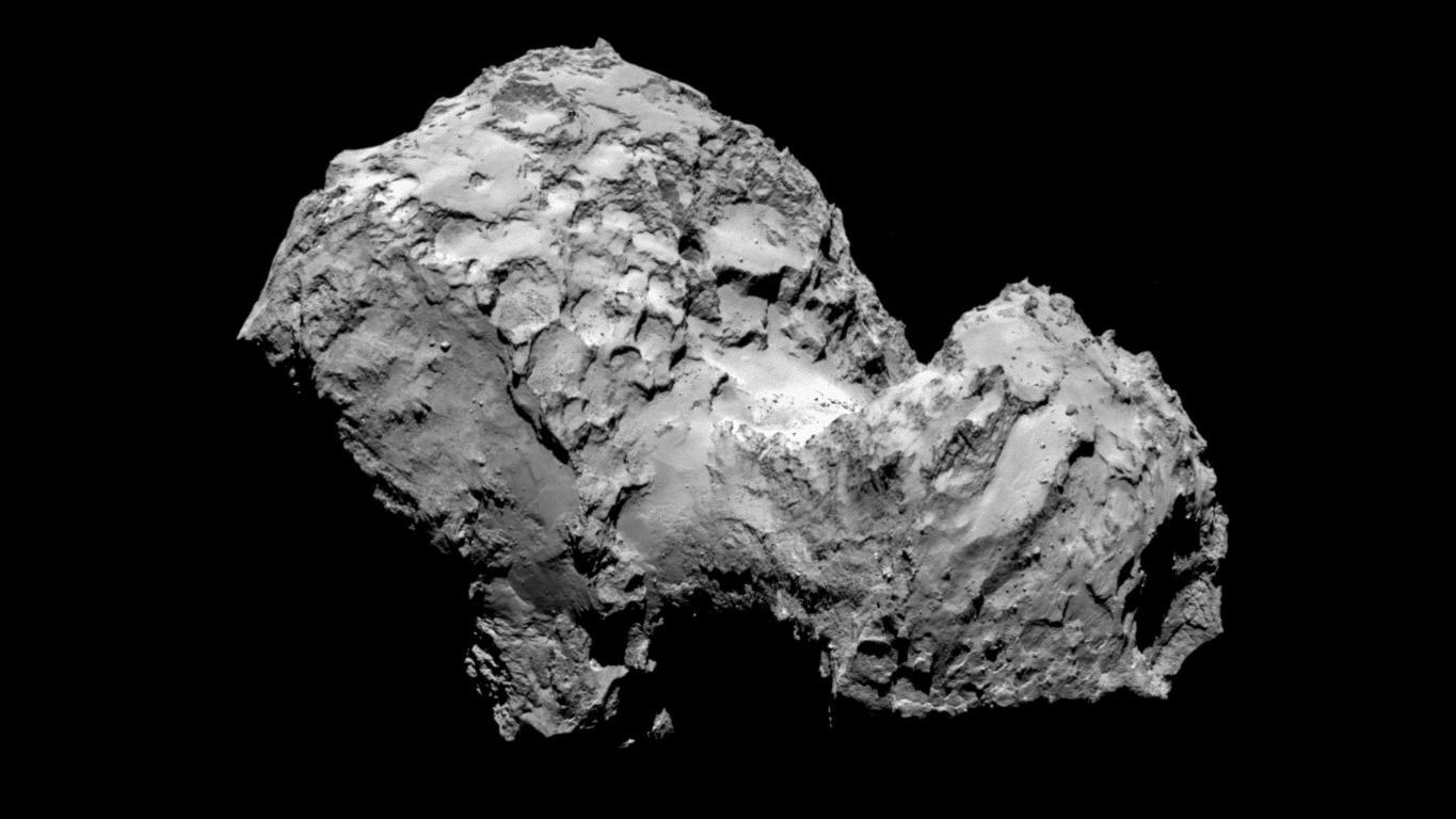 Komet 67P/Churyumov-Gerasimenko am 3. August 2014