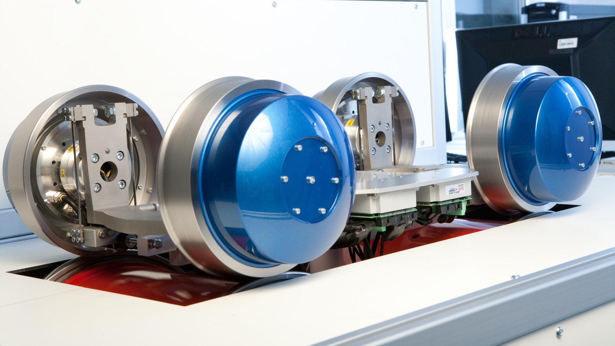 Rollprüfstand für ein mechatronisches Einzelrad-Fahrwerk