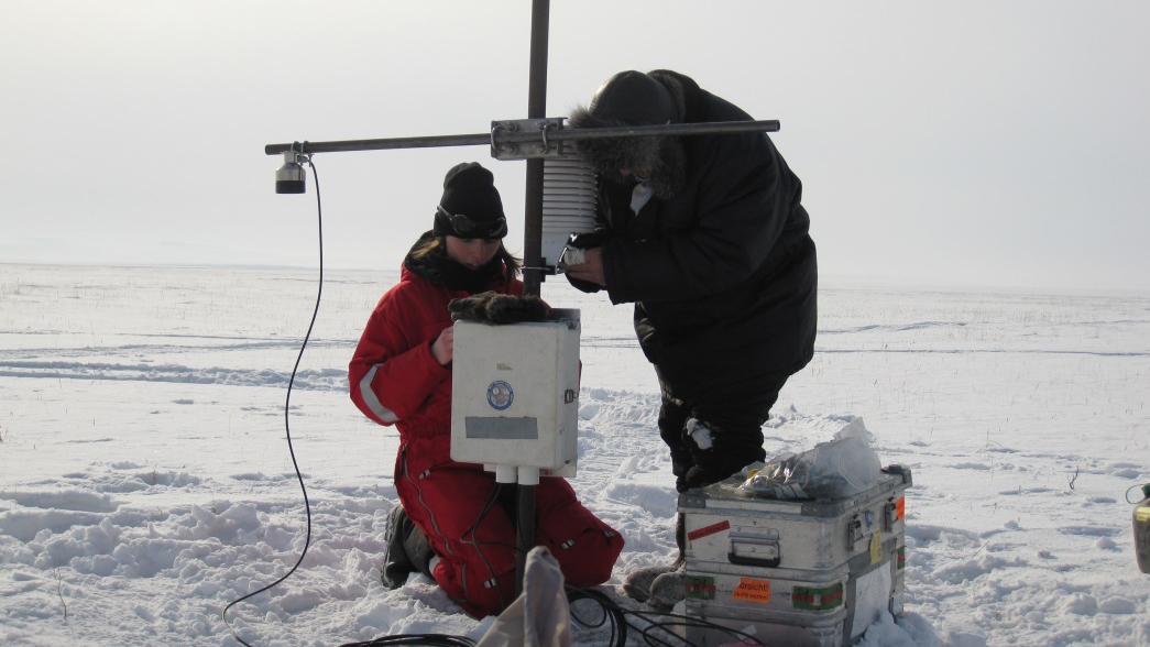 Feldforschung im Lena-Delta