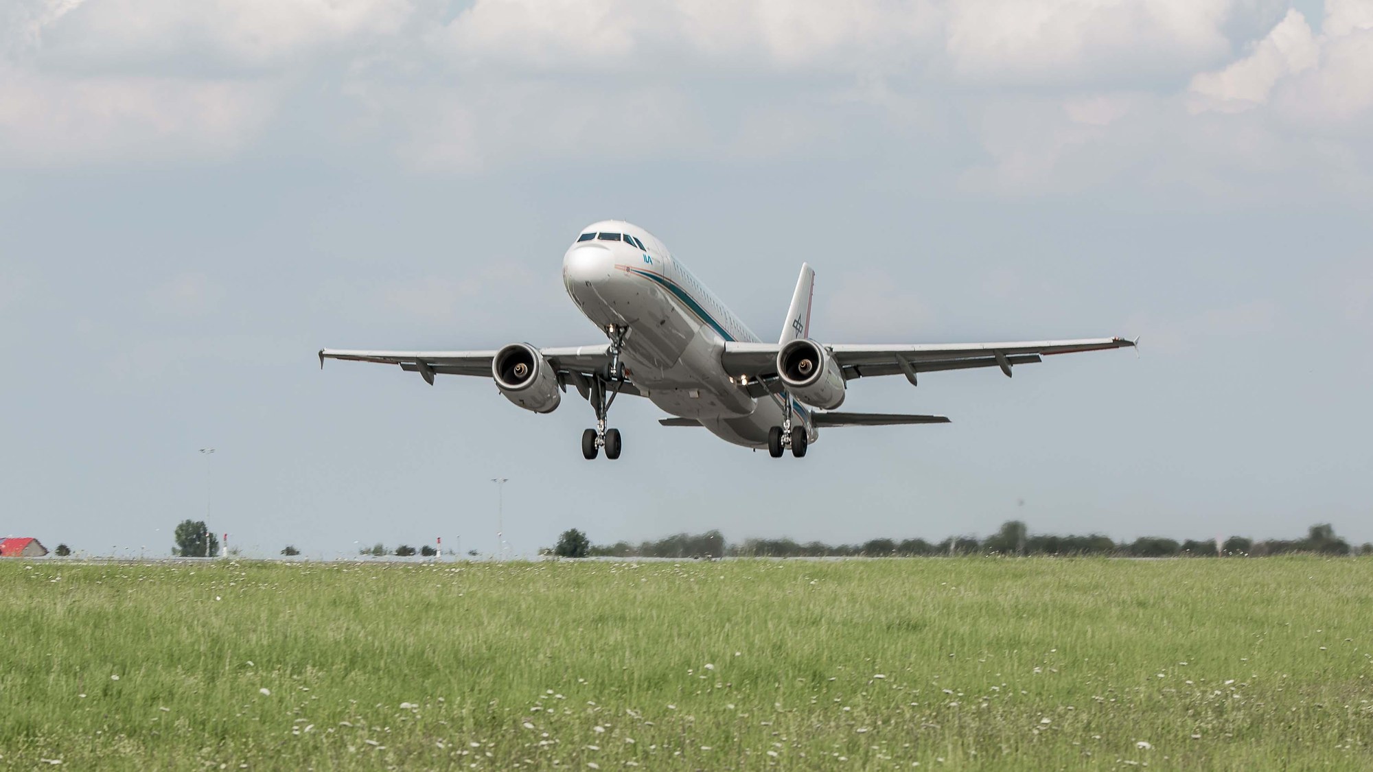 Der ATRA im Landeanflug