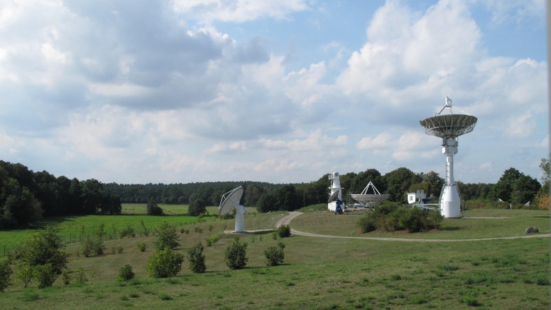 Satellitenantennen am DLRStandort Neustrelitz