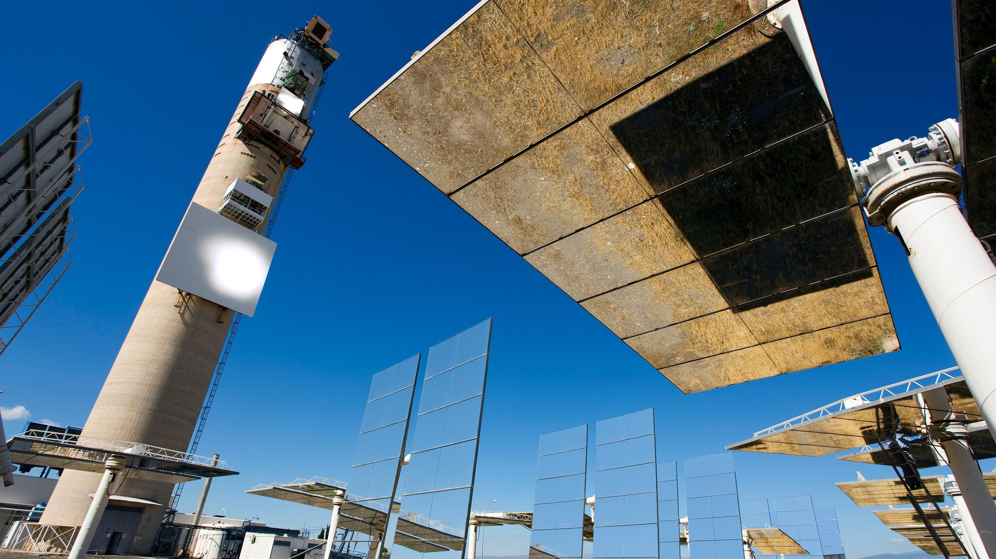 Solares Turmkraftwerk im spanischen Almeria
