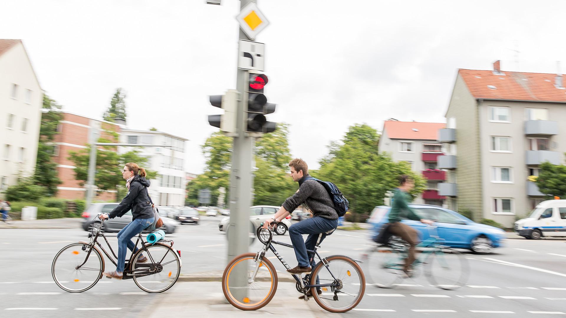Forschungskreuzung in Braunschweig