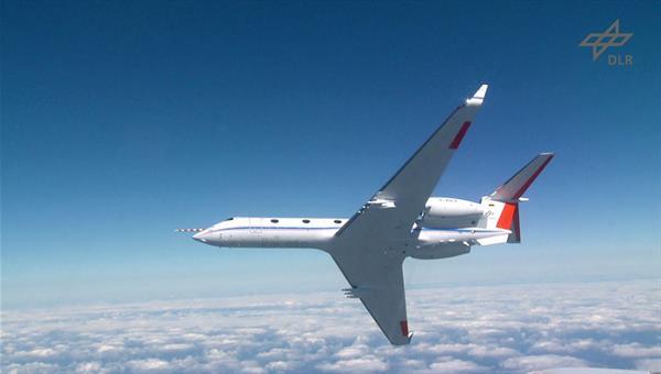 HALO im Flugversuch
