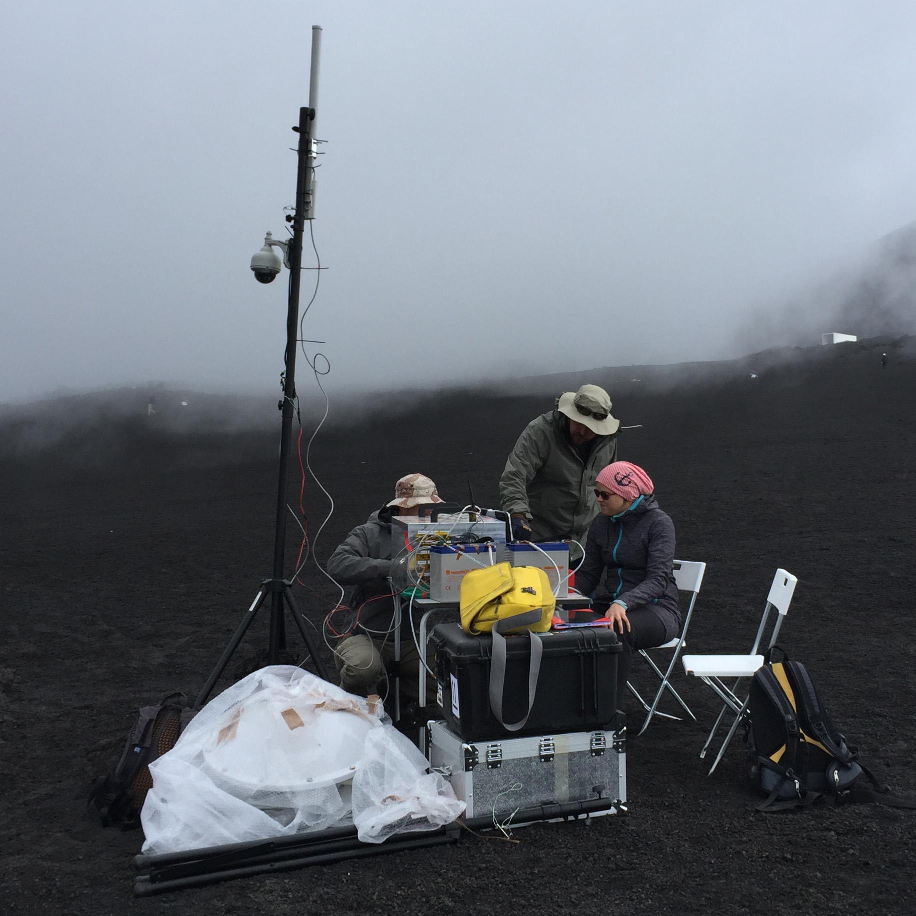 Arbeit in unwirklicher Umgebung