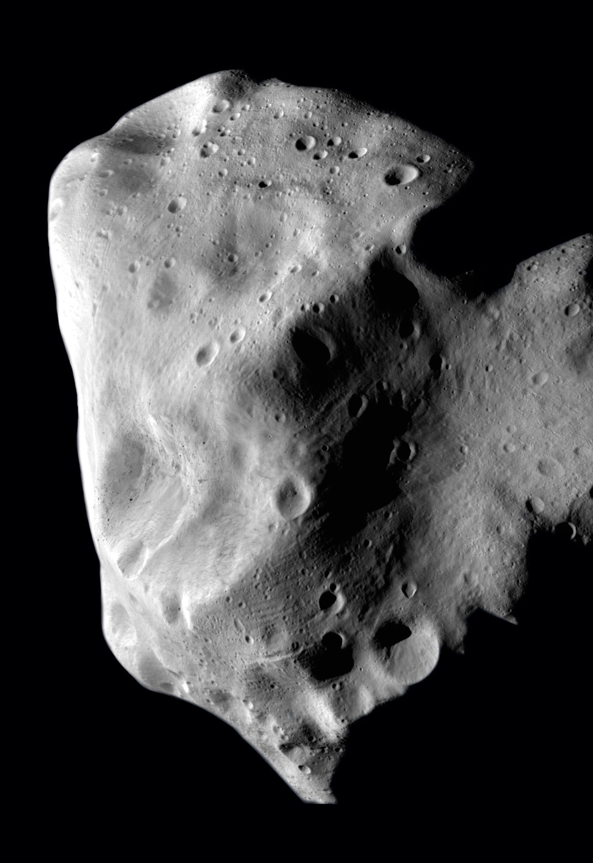 Am 10. Juli 2010 passierte Rosetta den etwa 100 Kilometer großen Asteroiden Lutetia