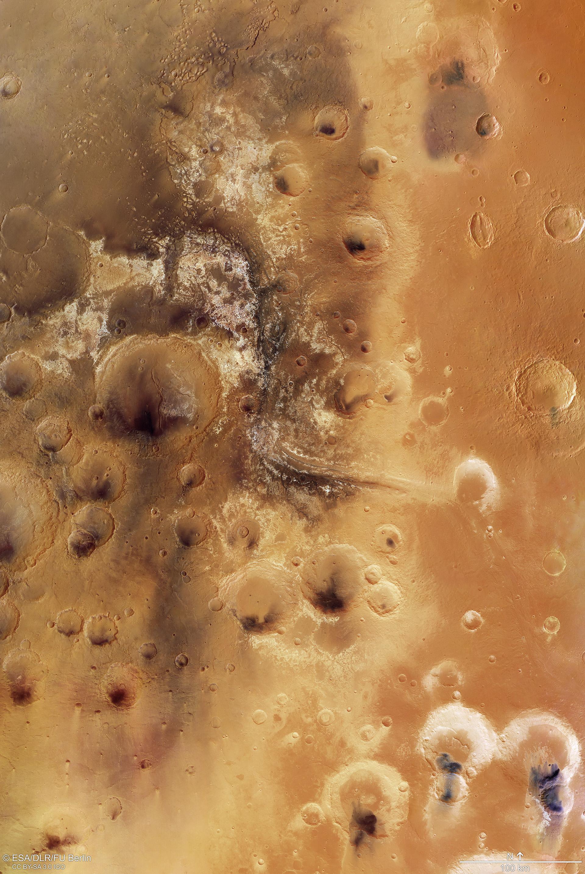 Blick auf das Mawrth-Tal