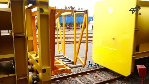 Neuartiges Zug-Crashkonzept im Realversuch