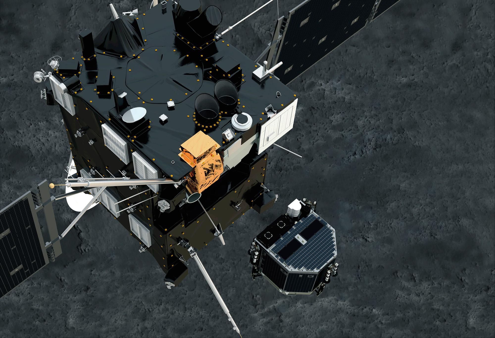 Rosetta setzt Philae ab