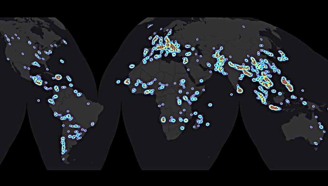 Satellitengestützte Notfallkartierungen weltweit