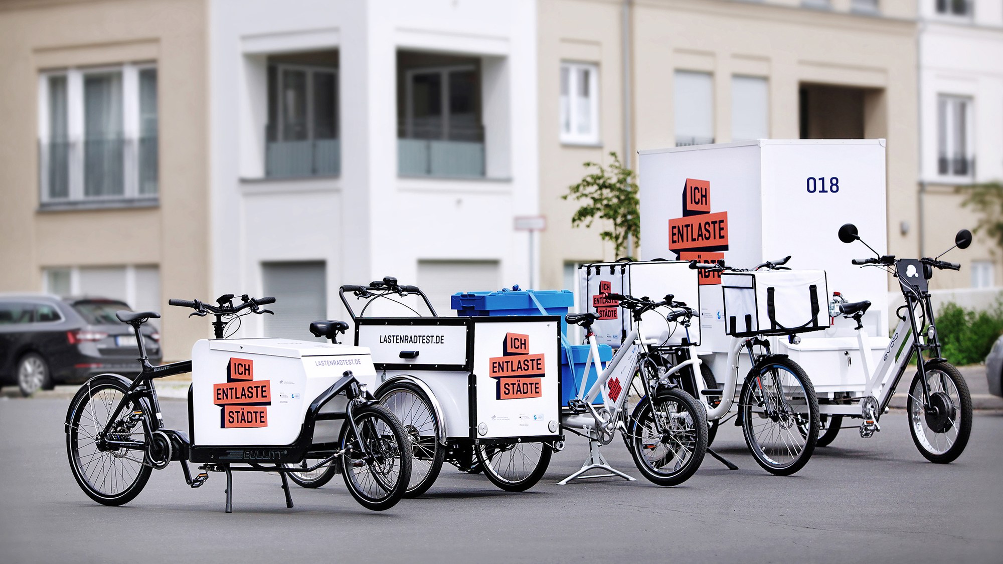Testpiloten sollen deutschlandweit Lastenräder bedienen