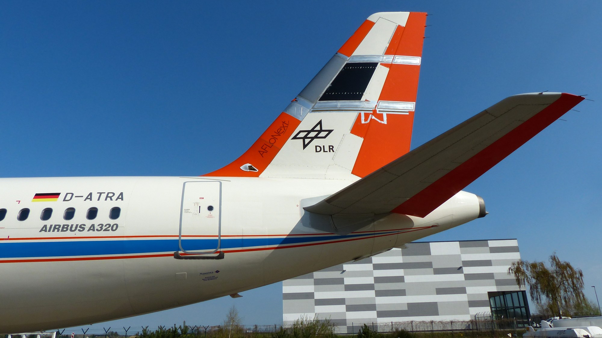 Absaugsystem am Seitenleitwerk