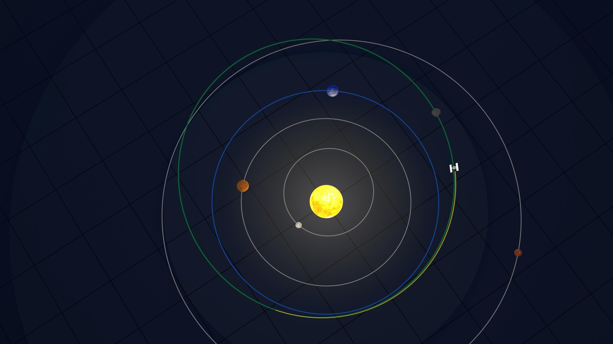 Hayabusa2 im Anflug auf Asteroid Ryugu