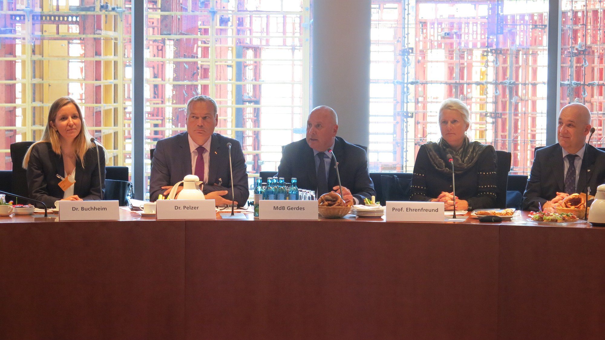 Info-Lunch der Parlamentsgruppe Luft- und Raumfahrt zur Mission horizons