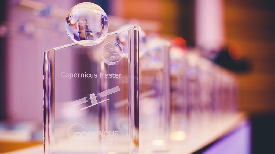 Pokal für den Copernicus Masters Sieger