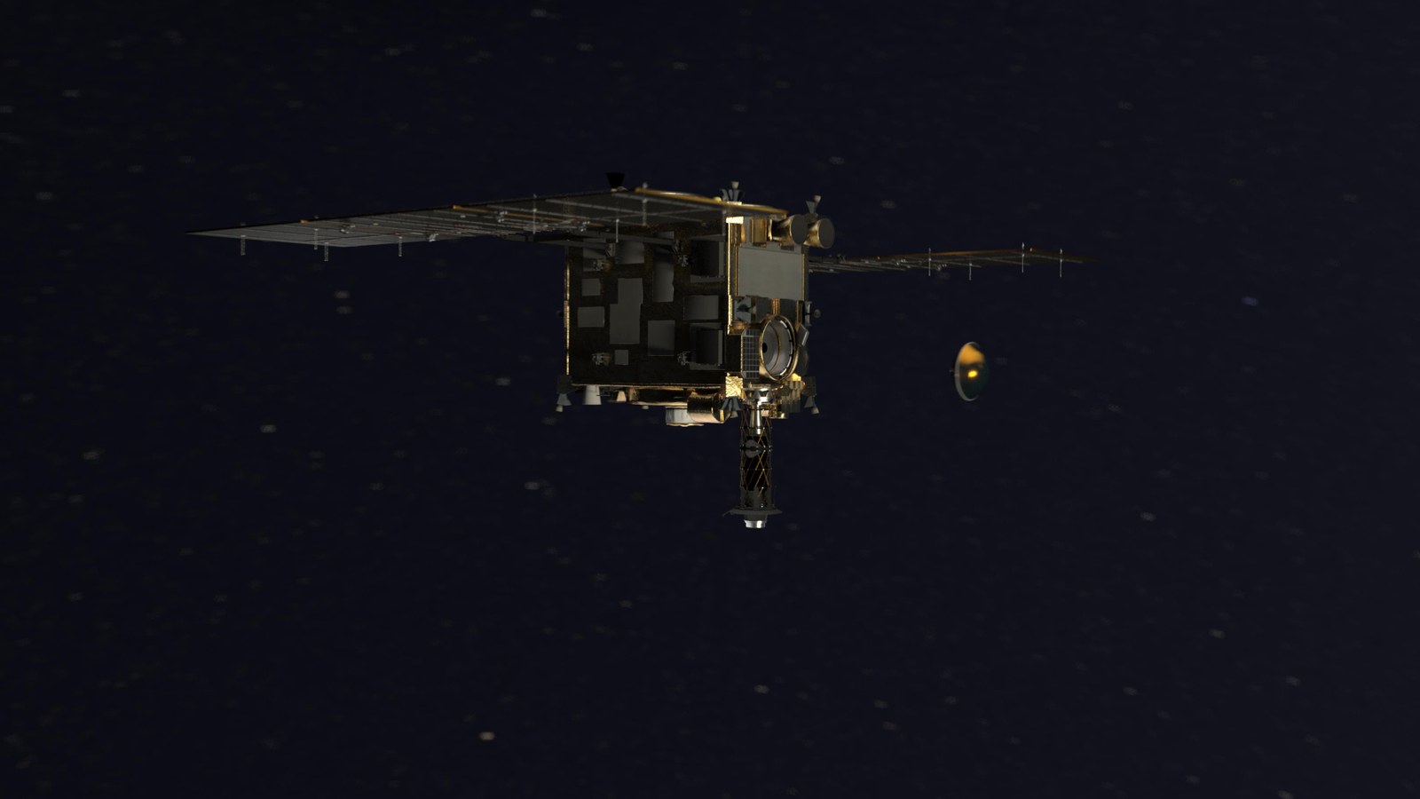 DLR Separation der Reentry Capsule