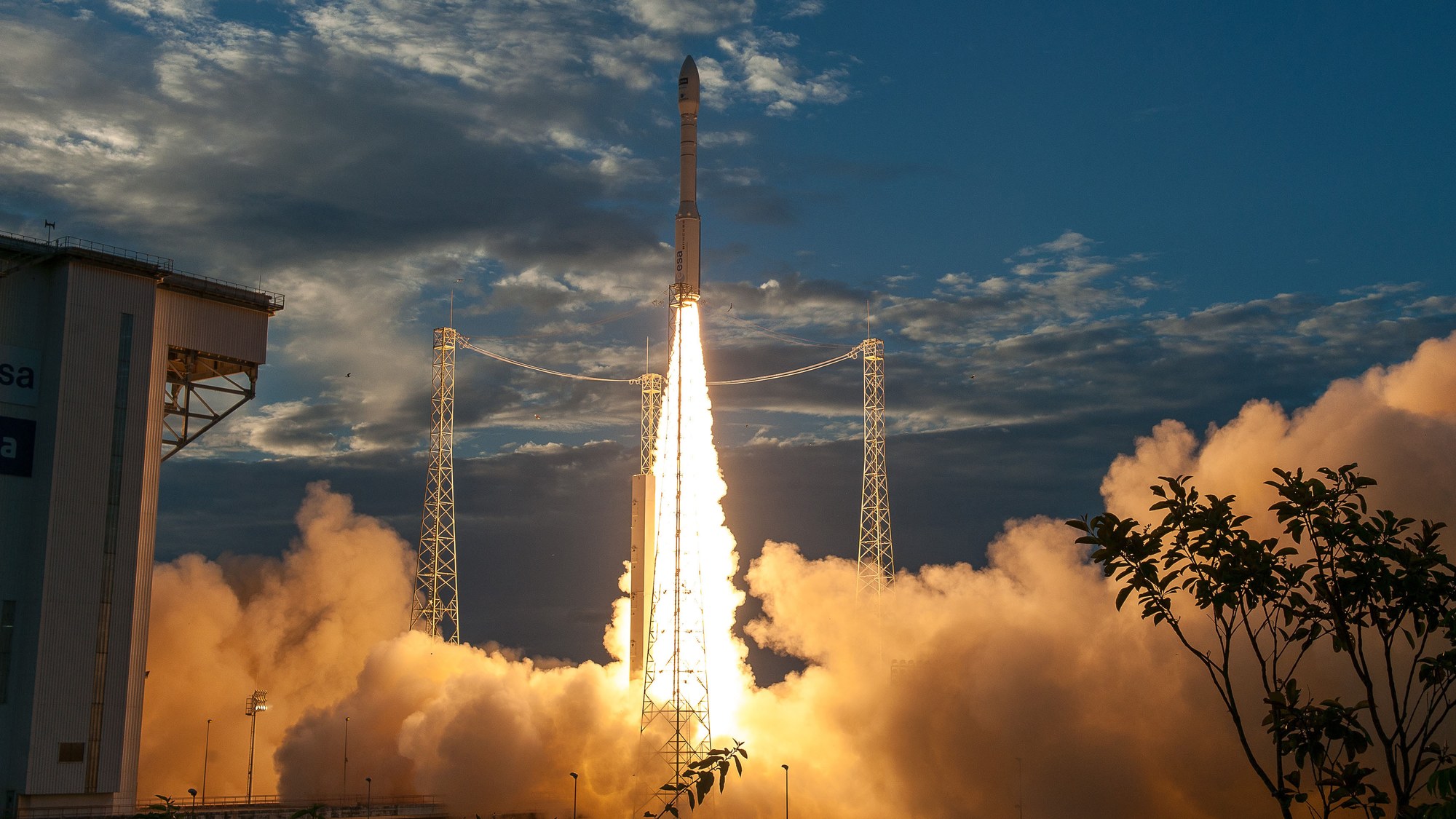 Am 22. August 2018 ist der Satellit Aeolus an Bord einer Vega-Rakete gestartet.