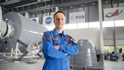 ESA-Astronaut Matthias Maurer