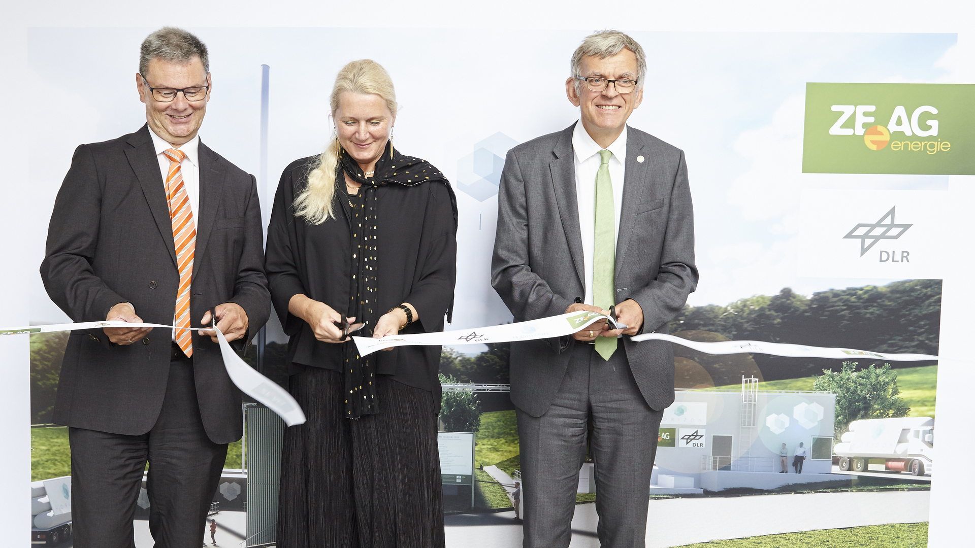 Feierliche Einweihung von H2ORIZON beim DLR Lampoldshausen