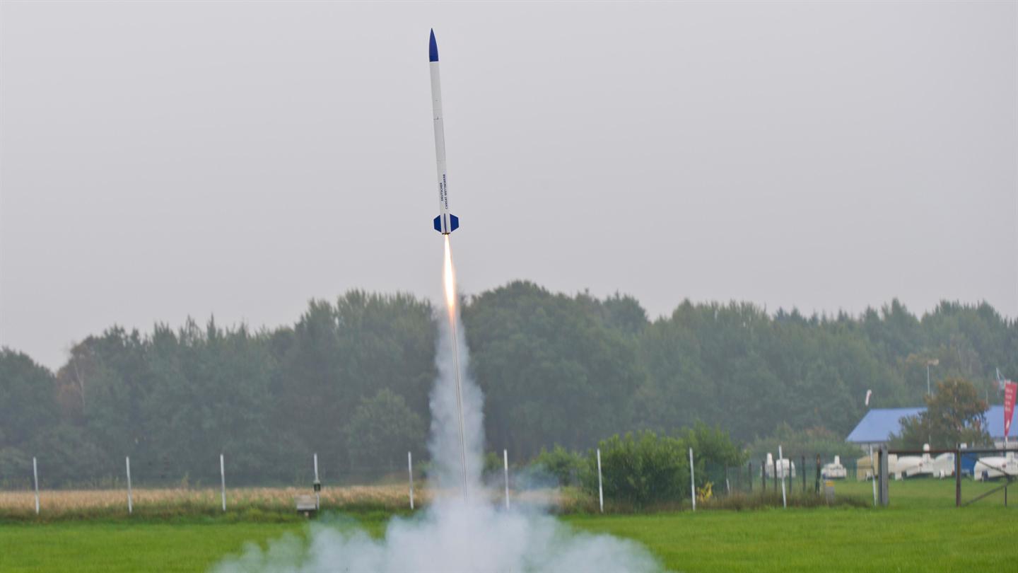Start einer Rakete