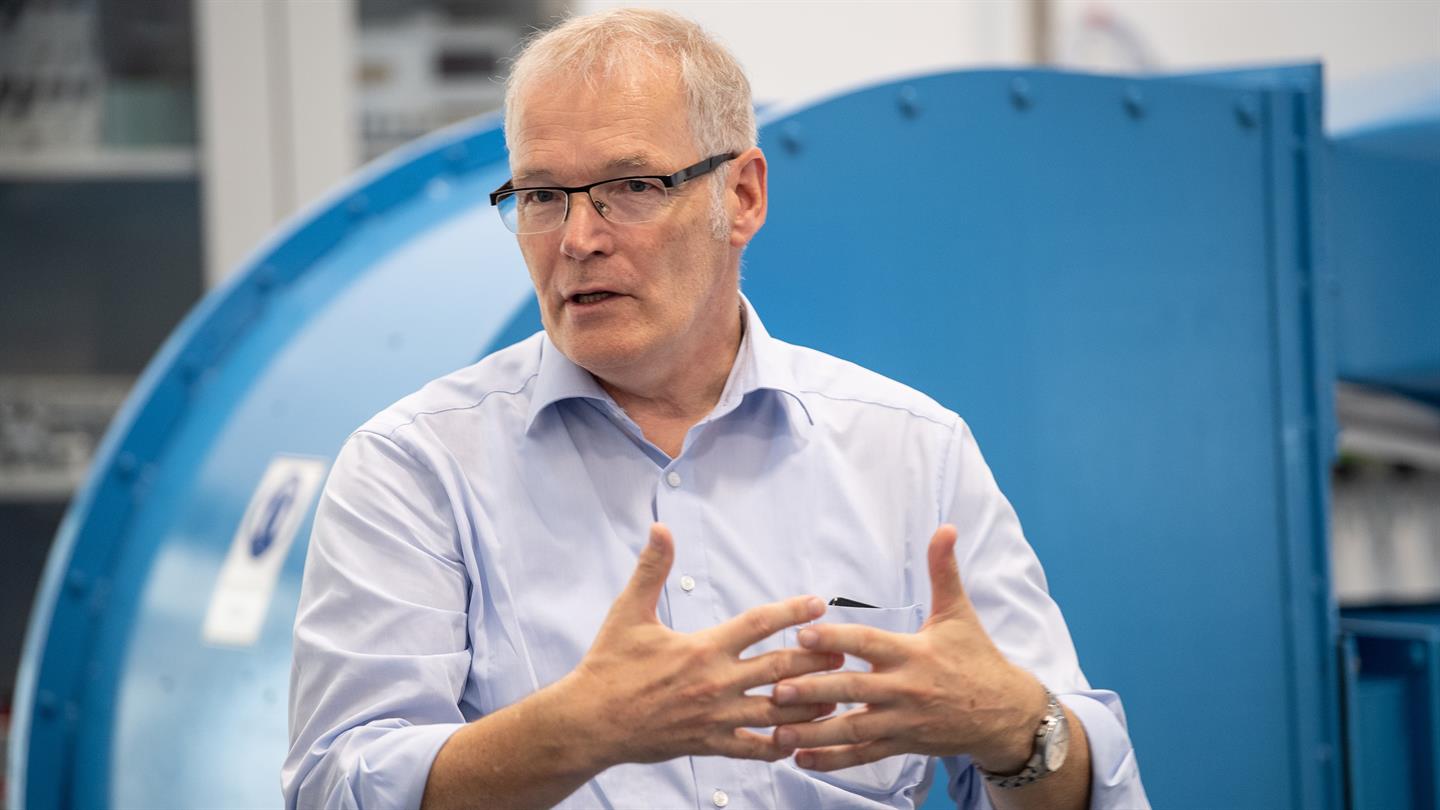 DLR-Luftfahrtvorstand Prof. Henke
