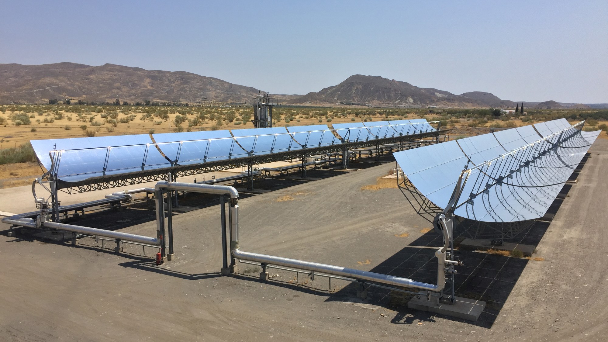 PROMETEO-Testanlage auf der Plataforma Solar de Almería