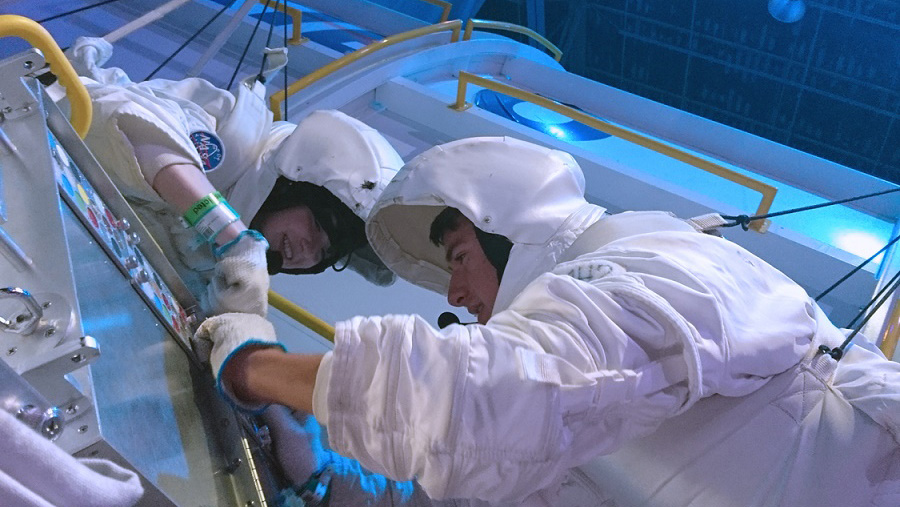 Simulierter Außeneinsatz