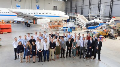 Teilnehmer der DLR/NASA-DesignChallenge in Braunschweig