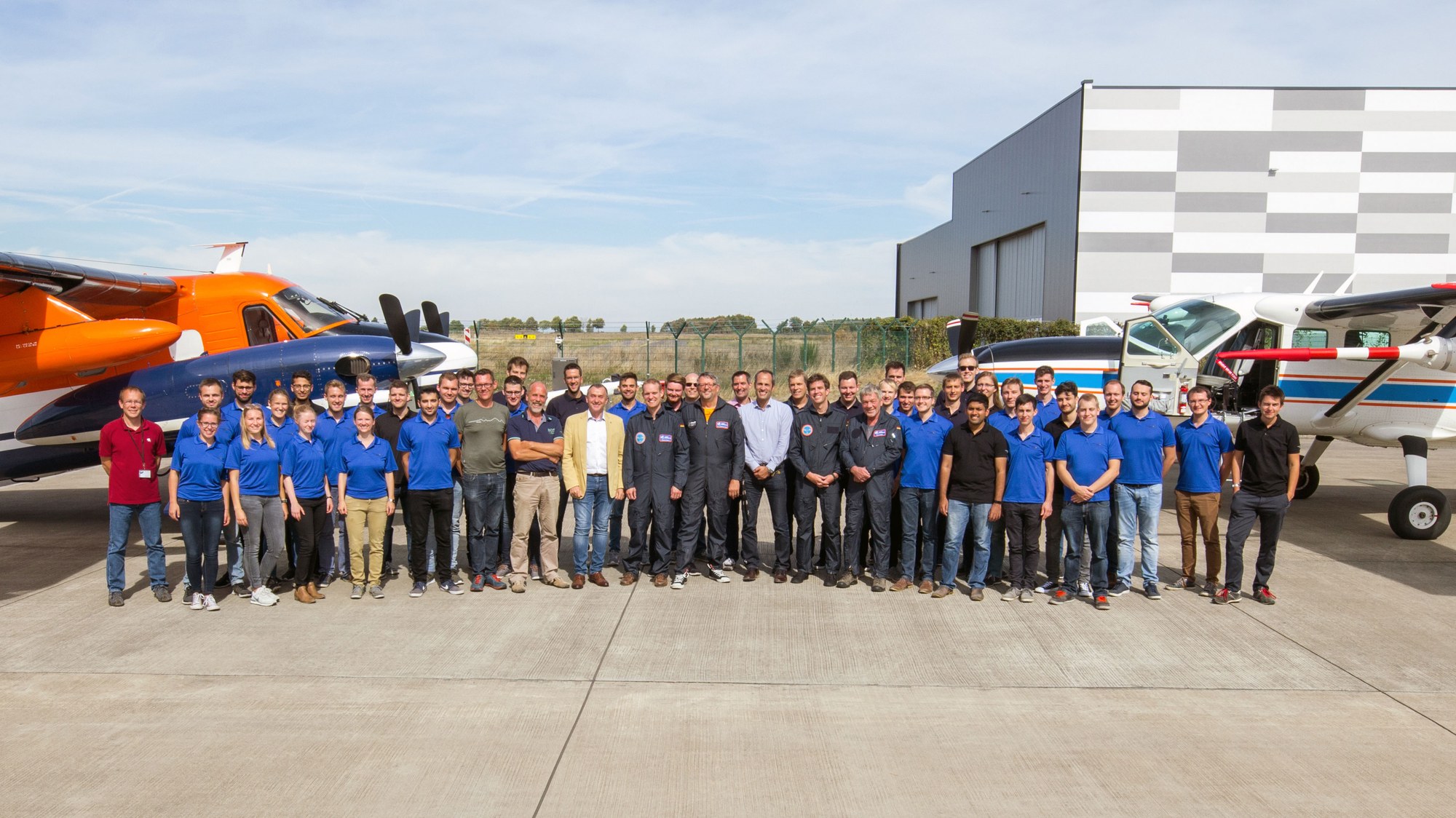 Teilnehmer der DLR_Uni_Summer_School Luftfahrt