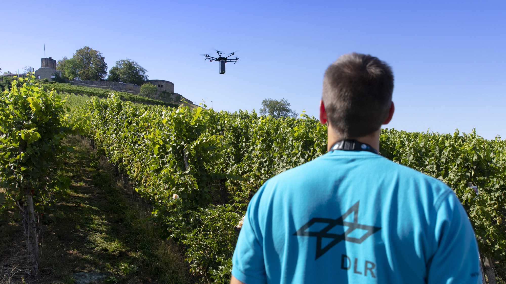 Vorführmodell (Mock-up) im ersten Flugversuch