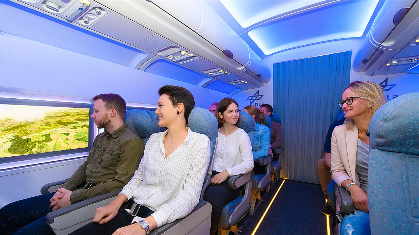 Fensterlose Passagierkabine