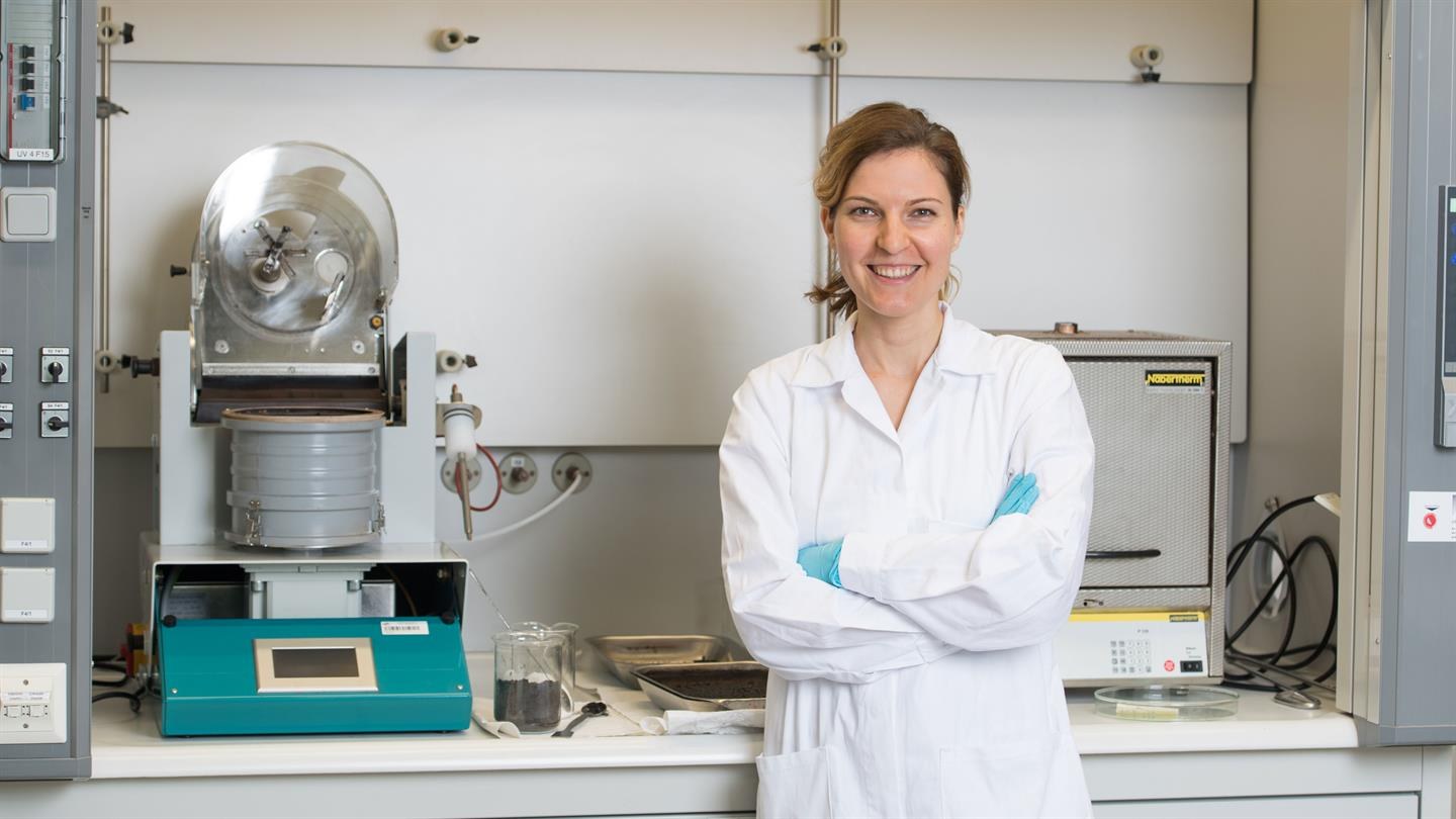 Chemie-Ingenieurin Dorottya Gúban