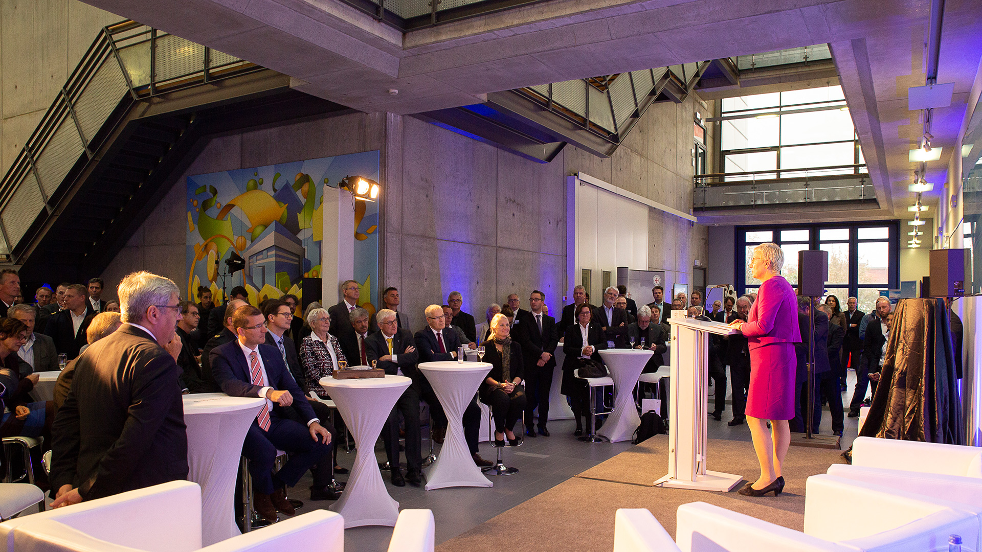 Eröffnung des DLR-Institus für den Schutz maritimer Infrastrukturen in Bremerhaven